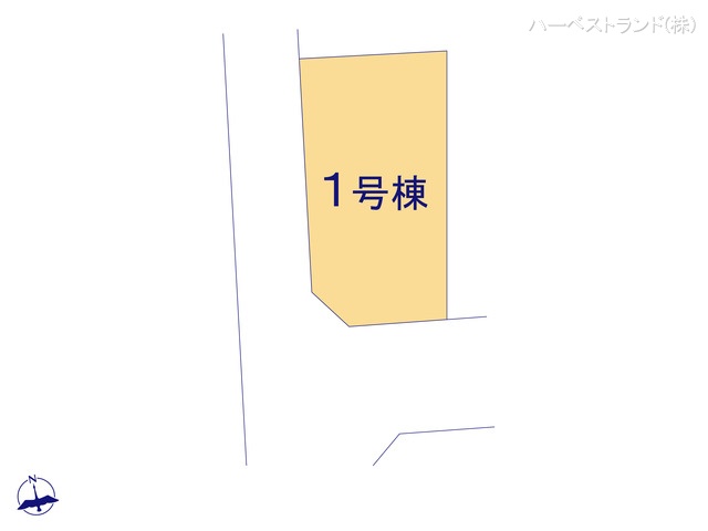神奈川県横浜市瀬谷区橋戸3丁目の新築戸建て全体区画図 ※図面と異なる場合は現況を優先