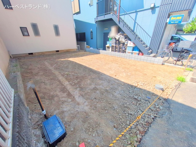 神奈川県横浜市鶴見区東寺尾2丁目の新築戸建て更地・土地写真 2025年8月26日撮影