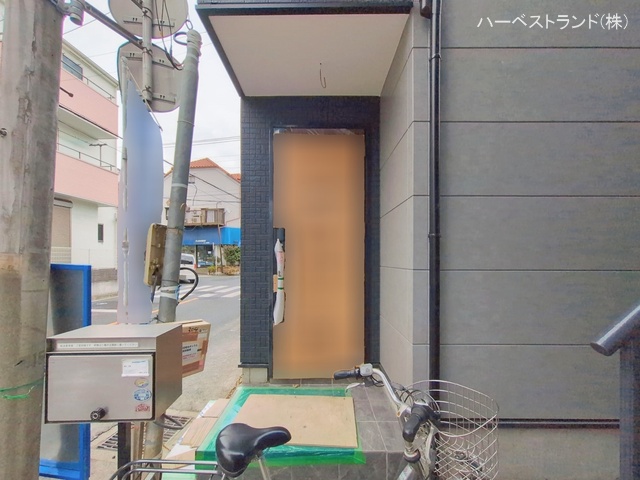 神奈川県横浜市鶴見区東寺尾2丁目の新築戸建て外構写真 2026年1月27日撮影