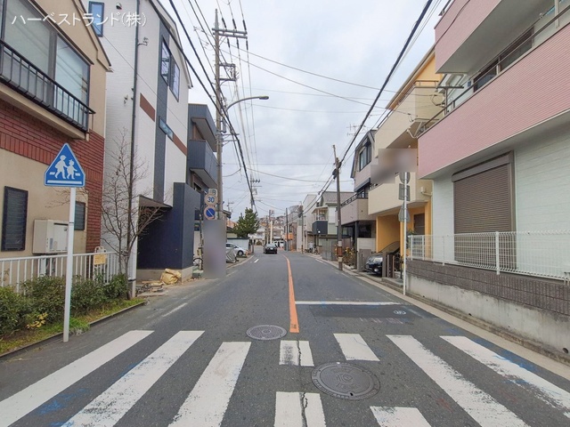 神奈川県横浜市鶴見区東寺尾2丁目の新築戸建て外構写真 2026年1月27日撮影