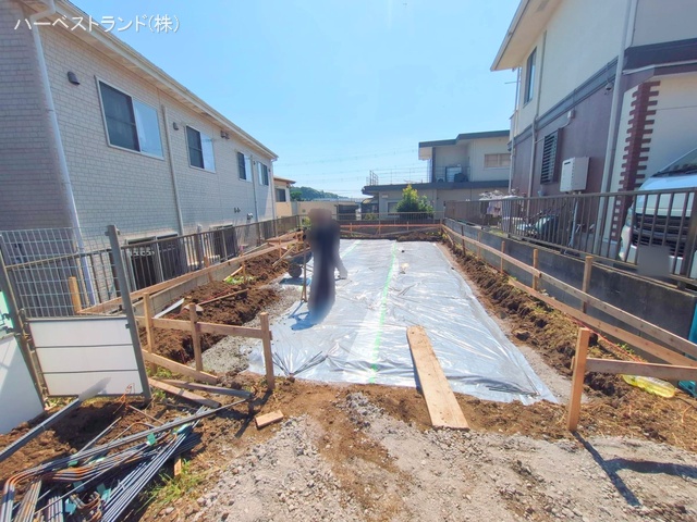 神奈川県綾瀬市早川の新築戸建て基礎写真 2025年9月16日撮影