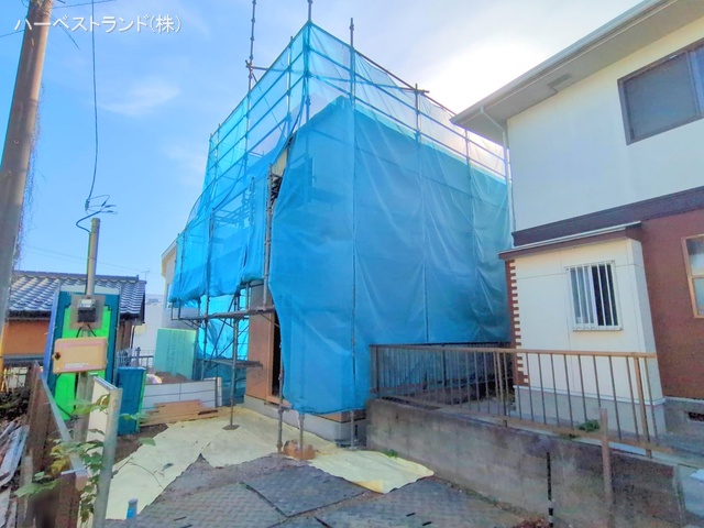 神奈川県綾瀬市早川の新築戸建て上棟写真 2025年10月7日撮影