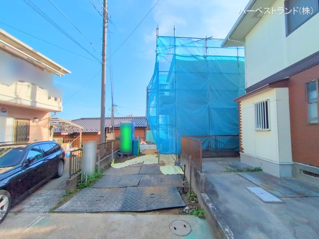 神奈川県綾瀬市早川の新築戸建て上棟写真 2025年10月7日撮影