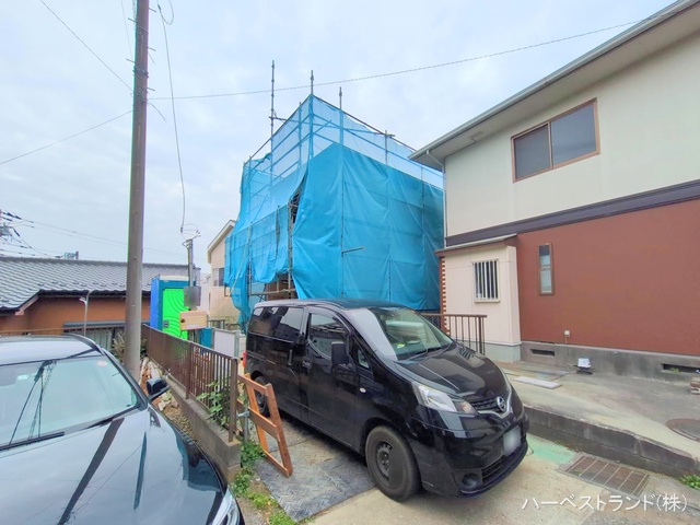 神奈川県綾瀬市早川の新築戸建てシート写真 2025年10月30日撮影