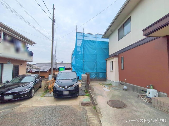 神奈川県綾瀬市早川の新築戸建てシート写真 2025年10月30日撮影