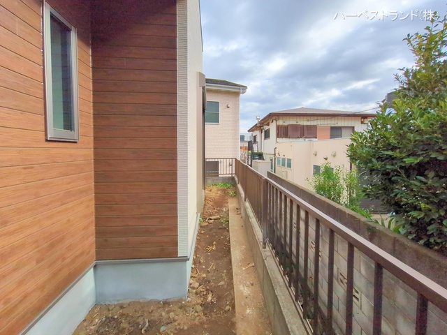 神奈川県綾瀬市早川の新築戸建て外構写真 2025年11月17日撮影