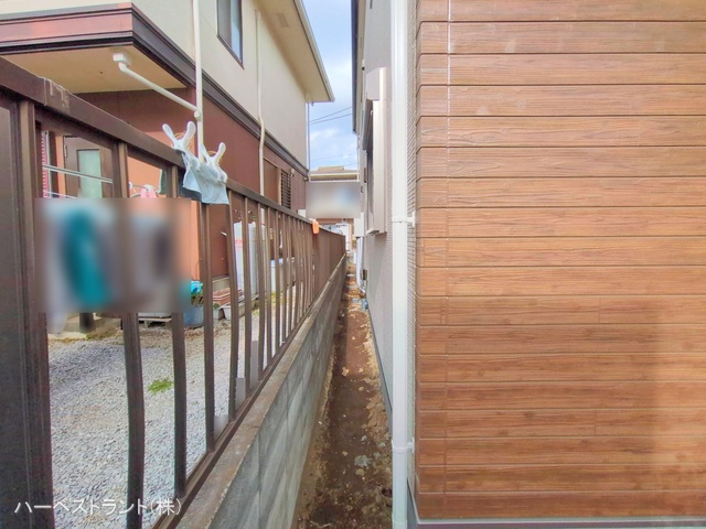 神奈川県綾瀬市早川の新築戸建て外構写真 2025年11月17日撮影