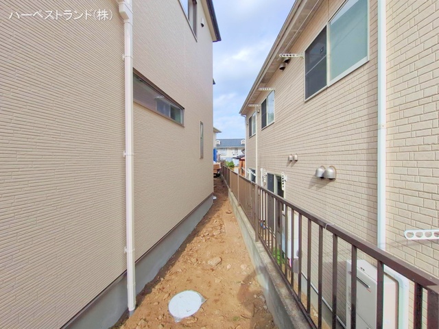 神奈川県綾瀬市早川の新築戸建て外構写真 2025年11月17日撮影