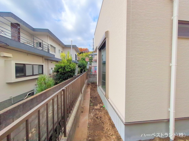 神奈川県綾瀬市早川の新築戸建て外構写真 2025年11月17日撮影