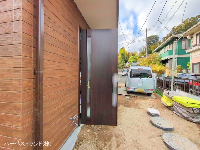 神奈川県綾瀬市早川の新築戸建て外構写真 2025年11月17日撮影