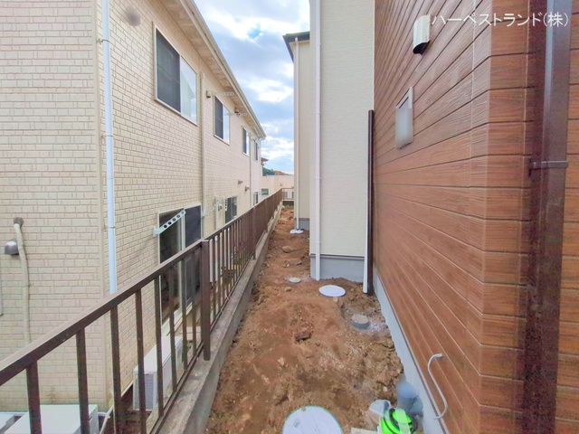 神奈川県綾瀬市早川の新築戸建て外構写真 2025年11月17日撮影