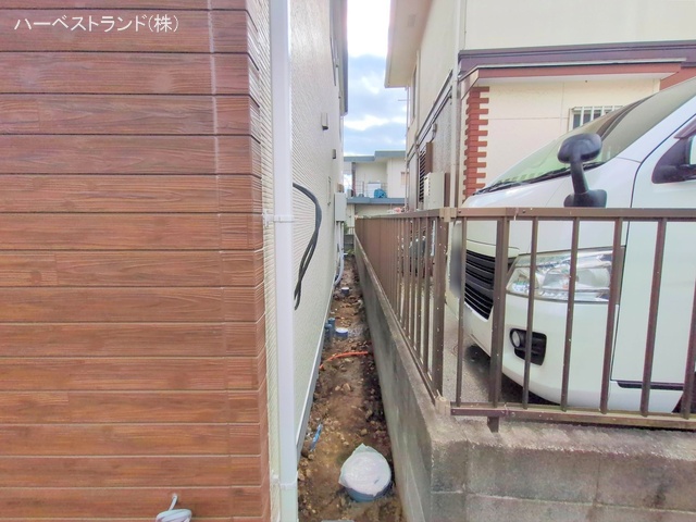 神奈川県綾瀬市早川の新築戸建て外構写真 2025年11月17日撮影