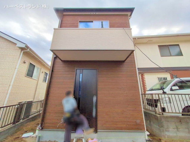 神奈川県綾瀬市早川の新築戸建て外構写真 2025年11月17日撮影