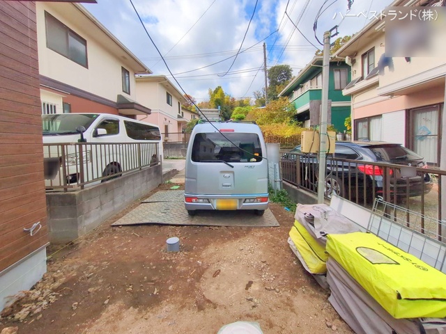 神奈川県綾瀬市早川の新築戸建て外構写真 2025年11月17日撮影