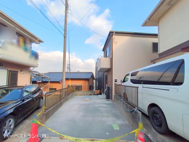 神奈川県綾瀬市早川の新築戸建て外構写真 2025年12月1日撮影