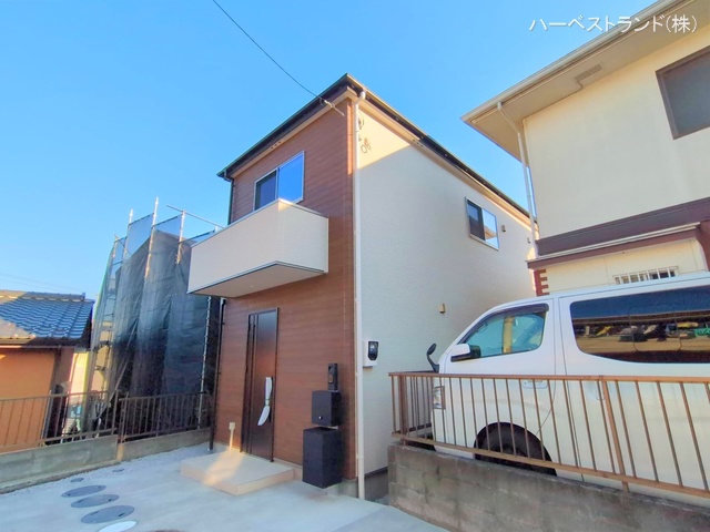 神奈川県綾瀬市早川の新築戸建て完成写真 2025年12月16日撮影