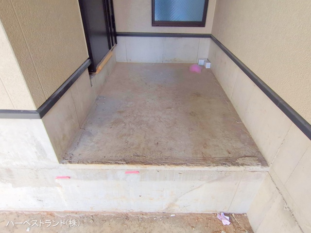 神奈川県横浜市神奈川区三ツ沢下町の新築戸建て外構写真 2025年11月3日撮影