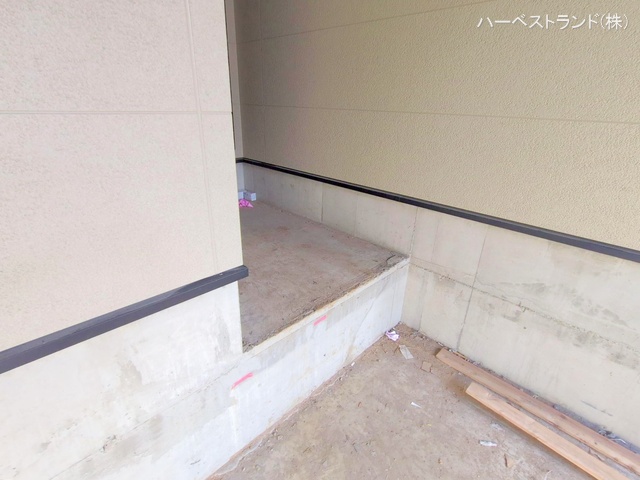 神奈川県横浜市神奈川区三ツ沢下町の新築戸建て外構写真 2025年11月3日撮影