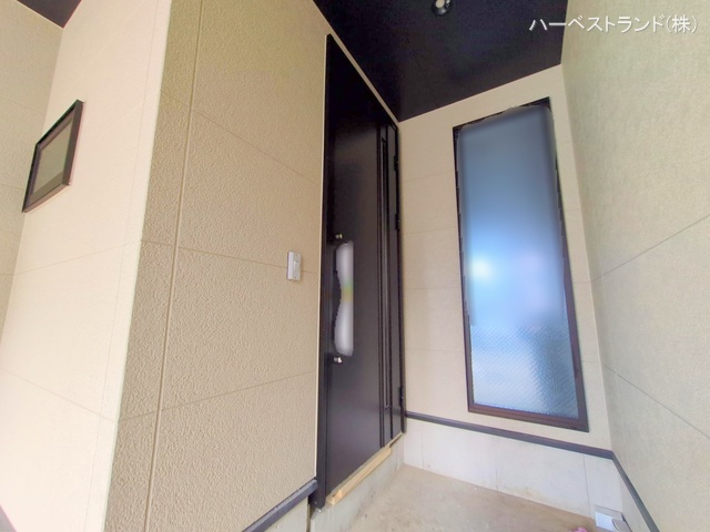 神奈川県横浜市神奈川区三ツ沢下町の新築戸建て外構写真 2025年11月3日撮影