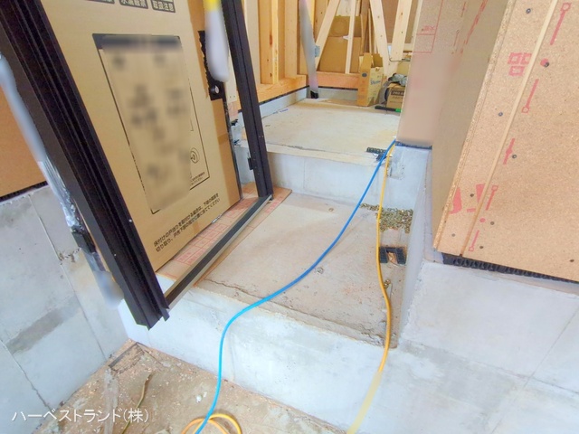 神奈川県横浜市神奈川区三ツ沢下町の新築戸建て上棟写真 2025年9月3日撮影