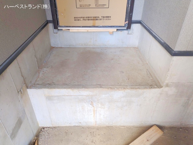 神奈川県横浜市神奈川区三ツ沢下町の新築戸建て外構写真 2025年11月3日撮影