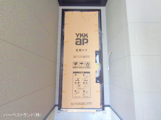 神奈川県横浜市神奈川区三ツ沢下町の新築戸建て外構写真 2025年11月3日撮影
