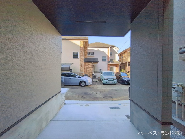 神奈川県横浜市神奈川区三ツ沢下町の新築戸建て完成写真 2026年1月29日撮影