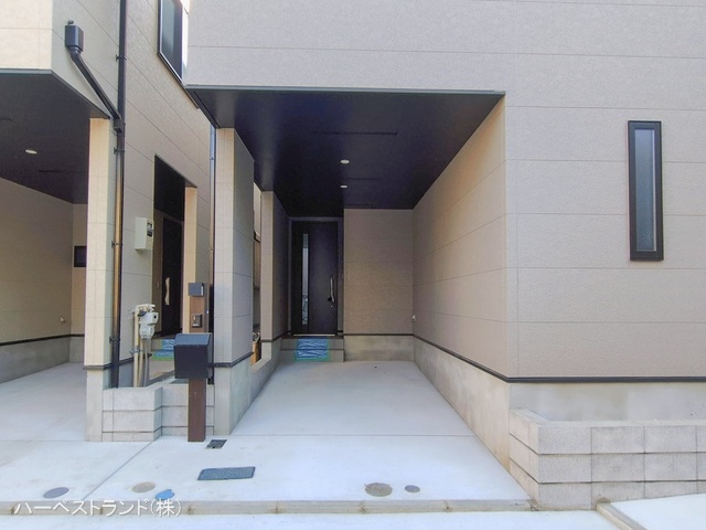 神奈川県横浜市神奈川区三ツ沢下町の新築戸建て完成写真 2026年1月29日撮影