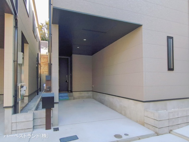 神奈川県横浜市神奈川区三ツ沢下町の新築戸建て完成写真 2026年1月29日撮影