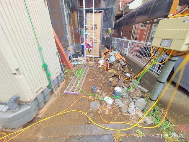 神奈川県横浜市神奈川区三ツ沢下町の新築戸建て上棟写真 2025年9月3日撮影