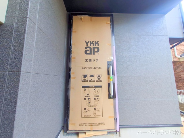 神奈川県横浜市神奈川区三ツ沢下町の新築戸建て外構写真 2025年11月3日撮影