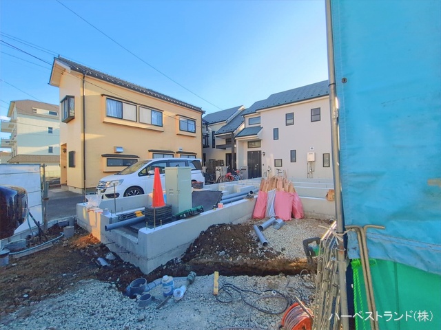 神奈川県横浜市緑区東本郷５丁目の新築戸建て基礎写真 2026年1月22日撮影