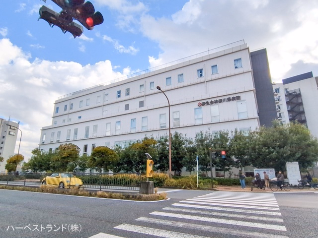 神奈川県横浜市神奈川区青木町の新築戸建て周辺 神奈川県病院　距離1600m