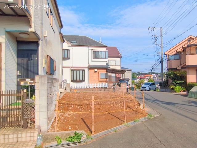 神奈川県川崎市高津区子母口の新築戸建て更地・土地写真 2025年9月17日撮影