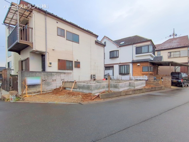 神奈川県川崎市高津区子母口の新築戸建て基礎写真 2025年10月23日撮影