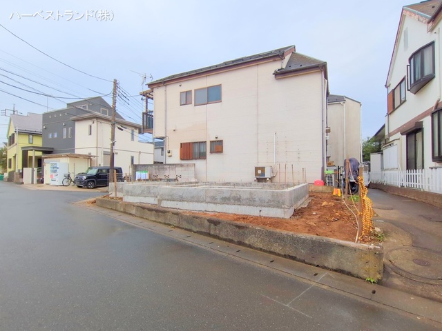 神奈川県川崎市高津区子母口の新築戸建て基礎写真 2025年10月23日撮影