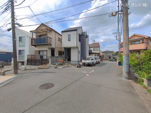 神奈川県川崎市高津区子母口の新築戸建て外構写真 2026年4月5日撮影