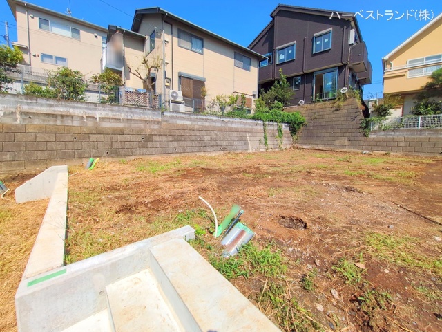 神奈川県横浜市港北区下田町３丁目の新築戸建て更地・土地写真 2025年9月16日撮影