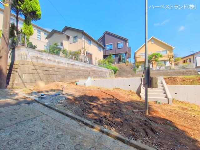 神奈川県横浜市港北区下田町３丁目の新築戸建て更地・土地写真 2025年9月16日撮影