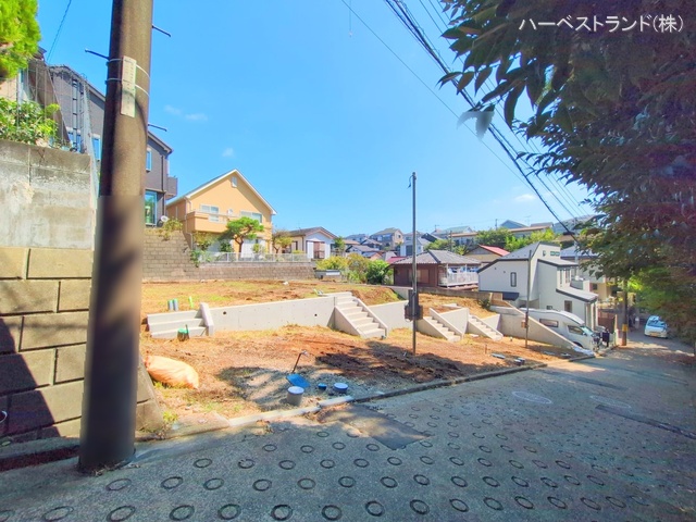 神奈川県横浜市港北区下田町３丁目の新築戸建て更地・土地写真 2025年9月16日撮影