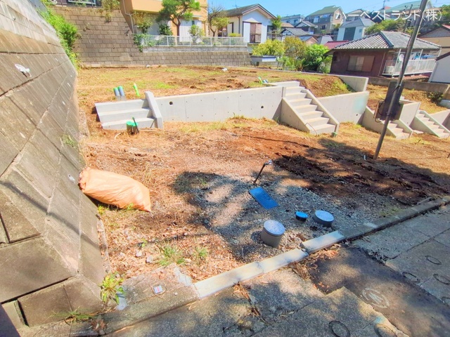 神奈川県横浜市港北区下田町3丁目の新築戸建て更地・土地写真 2025年9月16日撮影