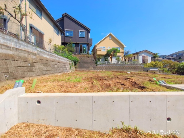 神奈川県横浜市港北区下田町3丁目の新築戸建て更地・土地写真 2025年9月16日撮影