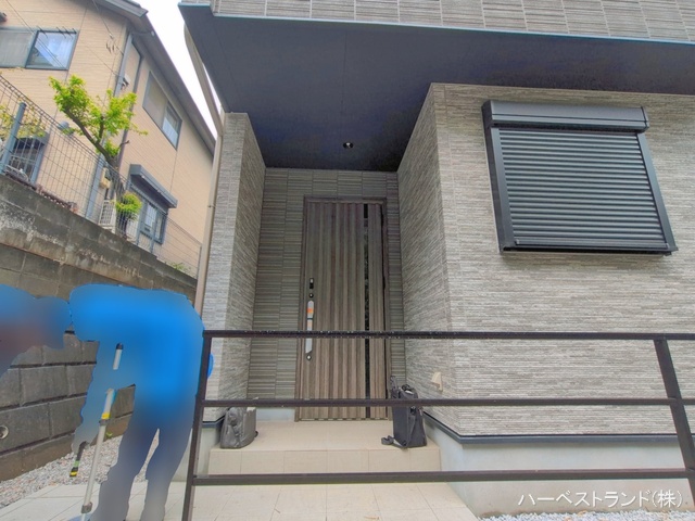 神奈川県横浜市港北区下田町３丁目の新築戸建て完成写真 2026年4月1日撮影