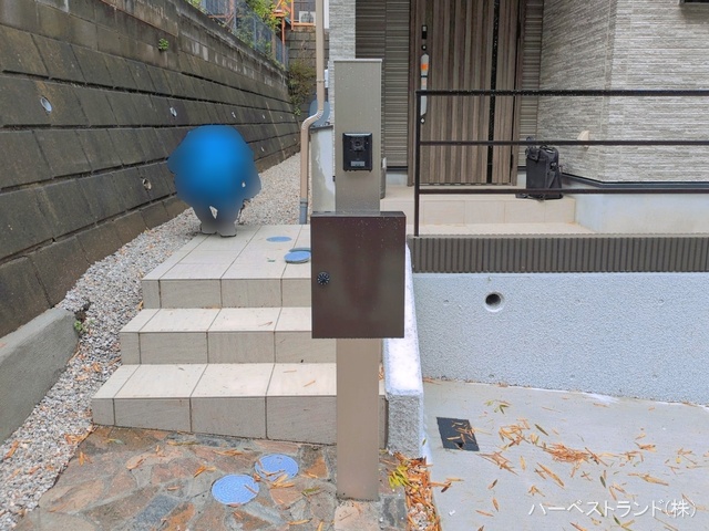 神奈川県横浜市港北区下田町３丁目の新築戸建て完成写真 2026年4月1日撮影