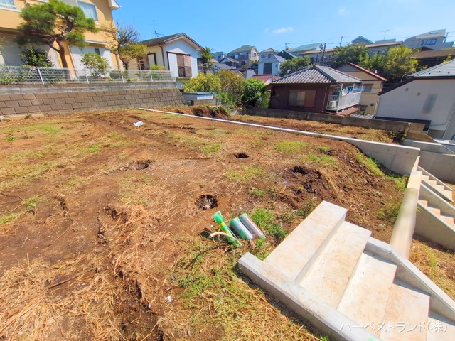 神奈川県横浜市港北区下田町３丁目の新築戸建て更地・土地写真 2025年9月16日撮影