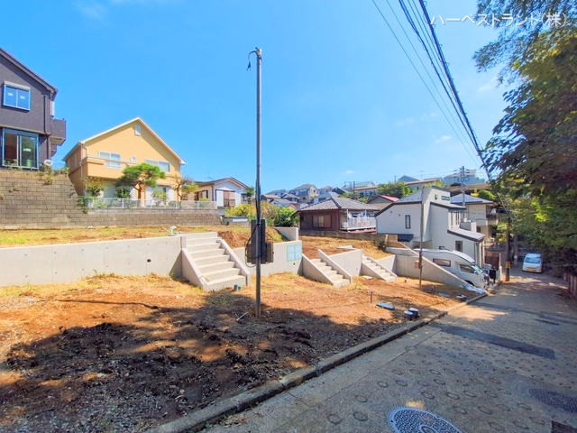 神奈川県横浜市港北区下田町３丁目の新築戸建て更地・土地写真 2025年9月16日撮影