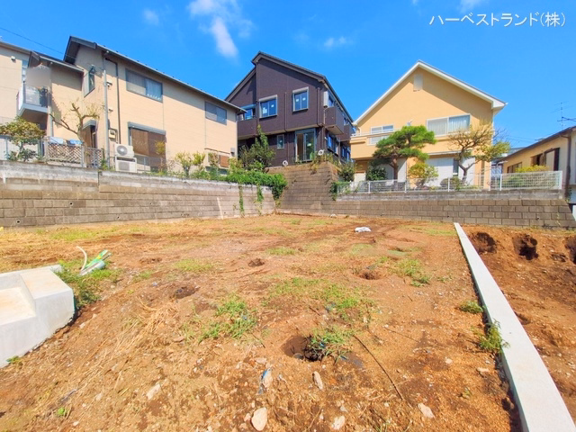 神奈川県横浜市港北区下田町３丁目の新築戸建て更地・土地写真 2025年9月16日撮影