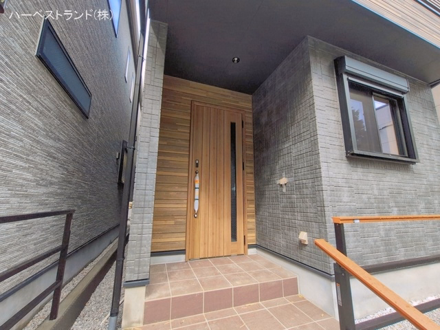 神奈川県横浜市港北区下田町３丁目の新築戸建て完成写真 2026年4月1日撮影