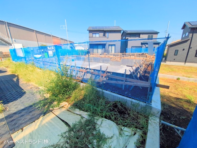 神奈川県綾瀬市深谷中２丁目の新築戸建て基礎写真 2025年9月16日撮影