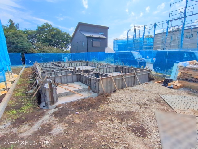 神奈川県綾瀬市深谷中２丁目の新築戸建て基礎写真 2025年10月6日撮影